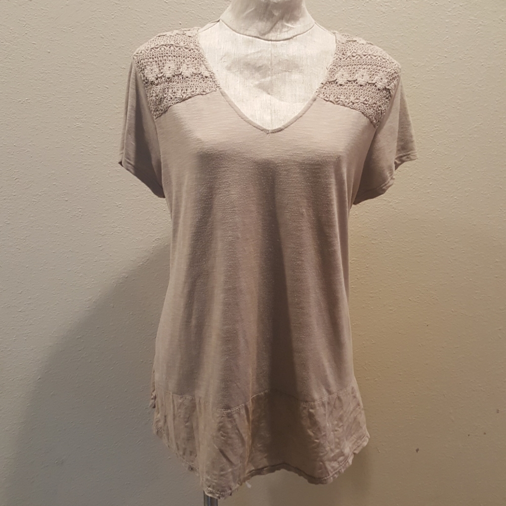 Short Sleeve Knit Top